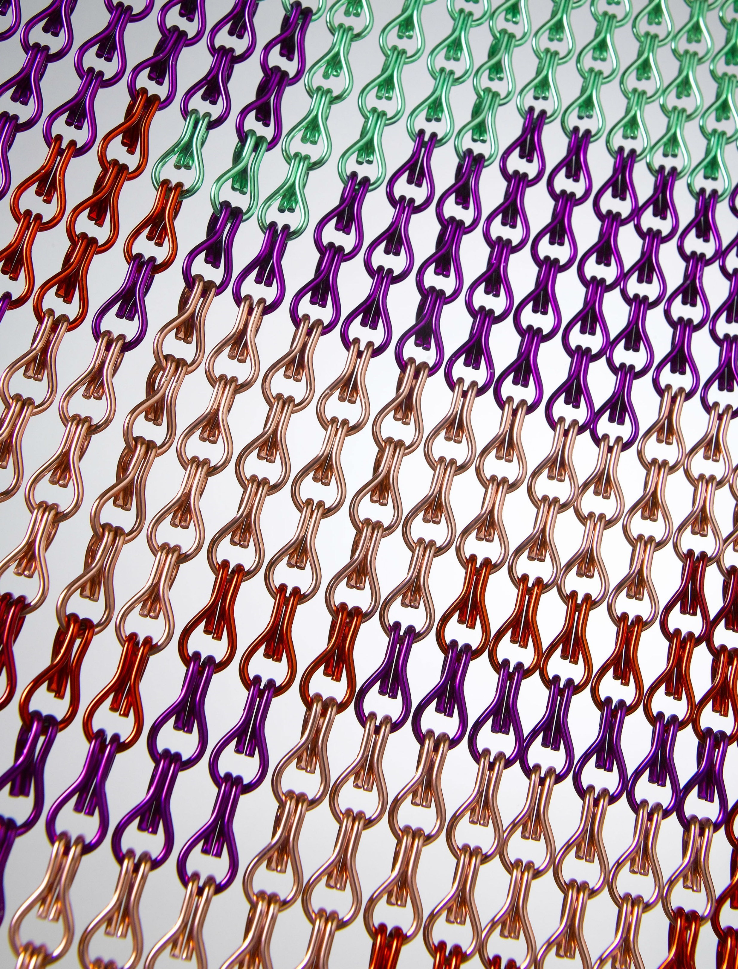 Anodizing Metal Screen Curtains
