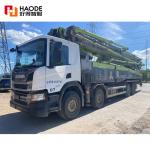 59m Zoomlion Used Concrete Pump Truck Benz Chassis Boom Pump Truck Mounted