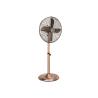 Buy cheap 16 - Inch Retro Standing Fan Adjustable Height Oscillating Brushed Nickel Stand from wholesalers