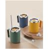 Buy cheap 450ml Insulated Travel Mugs Stainless Steel Double Wall With Water Leakage Prove Lid from wholesalers