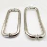 Buy cheap SS304 SS201 Bathroom Sliding Door Accessories Shower Glass Door Handle PSS Finish from wholesalers