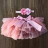 Buy cheap Polyester Infant Girls' Tulle Tutu Skirt Bloomers For Kids Baby Clothing from wholesalers
