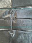 Home Use PE PP Woven Garden Ground Cover Fabric / Weed Mat , Black