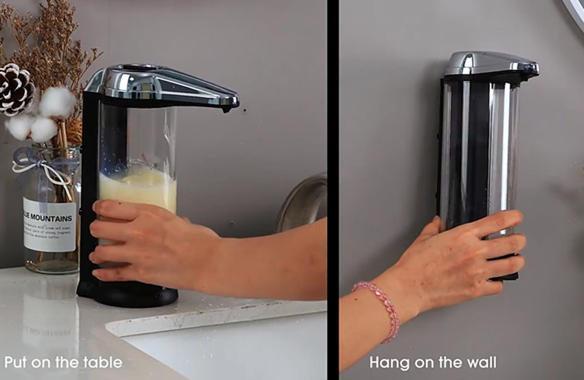 7CM Sensor Liquid Soap Dispenser 2.1W 500ML Hygienic Home