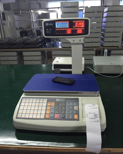 Buy cheap Cashier scale/TP-7000D/LED/LCD/LED/double diaplay from wholesalers
