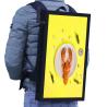 Buy cheap GPS Human Walking Backpack LCD Touch Screen Digital Signage Advertising Display from wholesalers