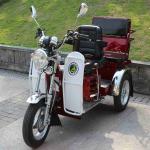 110CC fuel power tricycle 3 wheel handicapped tricycle with passenger seat