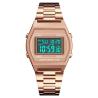 Buy cheap Gold 39*34mm Waterproof Electronic Watch Led Digital Waterproof Watch Chronograph from wholesalers