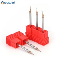 Buy cheap 2 Flute Number Micro End Mills 2 Number of Teeth Short Flute Length product
