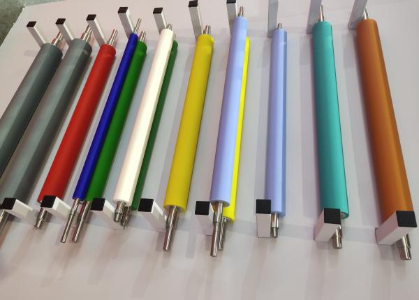 Buy cheap PU Rubber Roller EPDM NBR Silicone CR For Printing Coating Textile from wholesalers