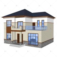 Buy cheap Luxury Villa - (QB16) Steel Structure Frame Diy House 2 Floor Modern Design product