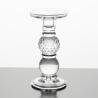 Buy cheap 2 Sizes Glass Pillar Taper Candle Holders Centerpiece For Dining Table from wholesalers