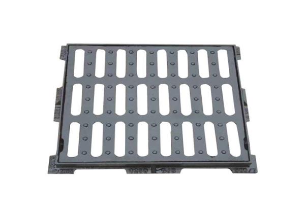 Buy cheap Shock Absorption Cast Iron Gully Grid Drain Cover FOR Drain Away Water / Airport from wholesalers