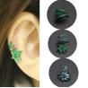 Buy cheap No Piercing Cartilage Ear Jewelry flower shape druzy gemstone Clip On Earrings from wholesalers