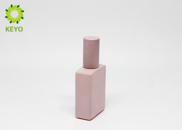 Buy cheap Pink Glass Perfume Bottles , Customizable 30ml Empty Fragrance Oil Bottles from wholesalers