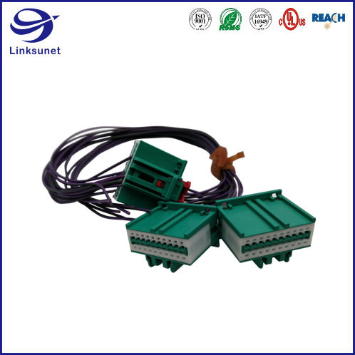 Car Dashboard Wiring Harness With 34729 Female Molex 2.54mm Connector