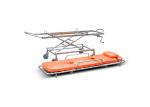 Non Magnetic Adjustable Hegiht MRI Safe Stretcher With Wheels