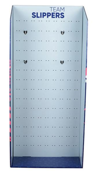 Buy cheap OEM Pantone Color Product Cardboard Hook Display 4 Shapes from wholesalers
