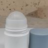 Buy cheap White PP Plastic Deodorant Stick Container 50ml Flat Top Lid Roll On Bottle from wholesalers