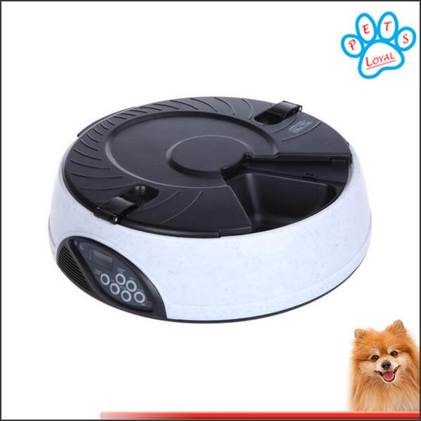 Buy cheap 6 Meal LCD Digital large dog feeders Meal Dispenser Bowls with Recorder China factory from wholesalers
