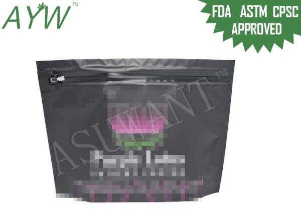 Buy cheap Medical Marijuana Packaging Bags With Child Proof Zipper , Child Proof Medicine Storage Bags from wholesalers