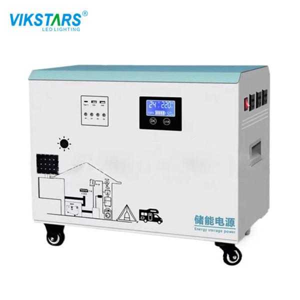 Quality 3000w Portable Power Stations 3000WH Battery Capacity With Voltage Digital Display for sale
