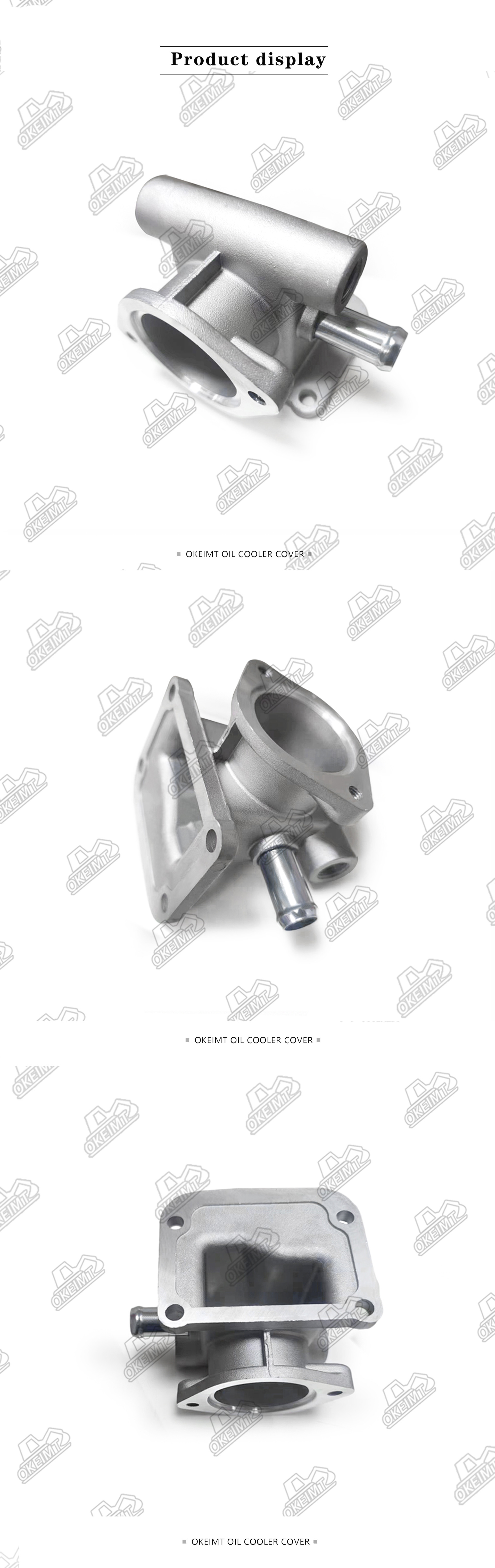 Thermostat Housing 9-13716804-2 for Isuzu Engine C240 Forklift FD20Z FD30Z