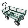 Buy cheap Mesh Structure Garden Wagon Cart Iron Hand Collapsible Garden Trolley from wholesalers