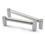 Kitchen Aluminum Cabinet Handles T bar Chrome Zinc Pulls Assembly Zamark Simple