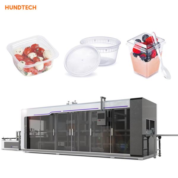 Buy cheap Pp Ps Hips Pet Pe Food Packing Container Making Machine For Beverage Shops from wholesalers
