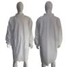 Buy cheap White/Blue/Green/Purple OEM SMS/Microporous Nonwoven Unisex Visitor Lab Coat with Buttons from wholesalers
