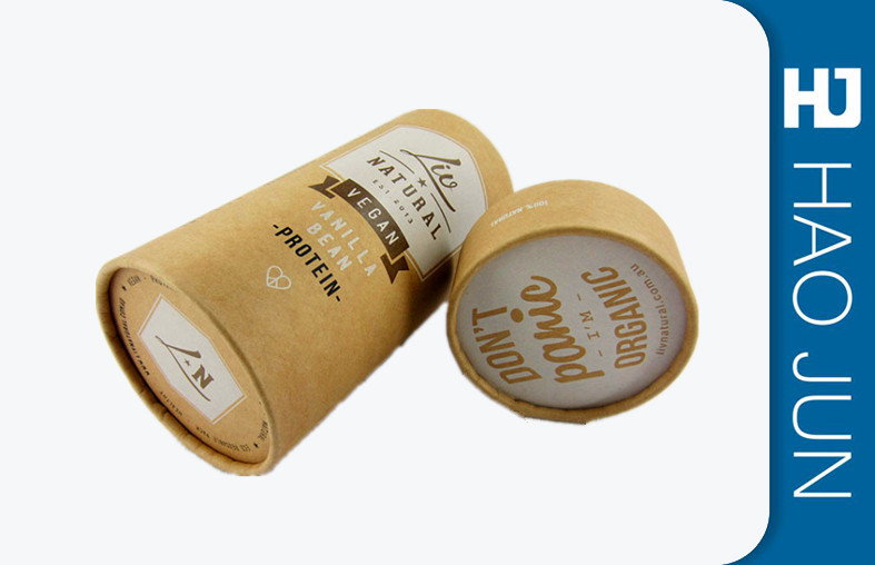 Fancy Design Cylinder Shipping Tubes For Tea Packaging , Nontoxic Materials
