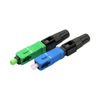 Buy cheap 50mm 55mm 60mm Fiber Optic Quick Connector SC APC UPC For FTTH product