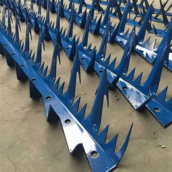 Buy cheap Powder Coated Anti Climb Wall Metal Fence Post Spikes 64mm-100mm from wholesalers