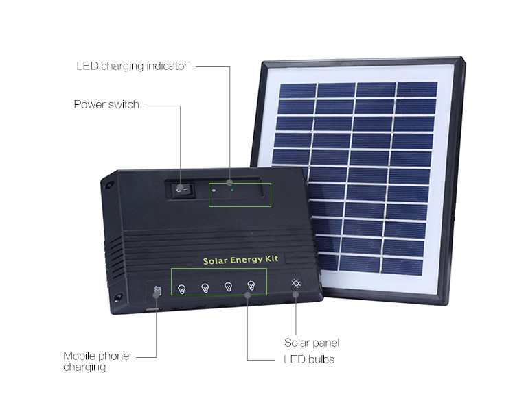 Home solar panels Manufacturer discount price hot selling solar hand lamp Solar Power (W):4W 11V