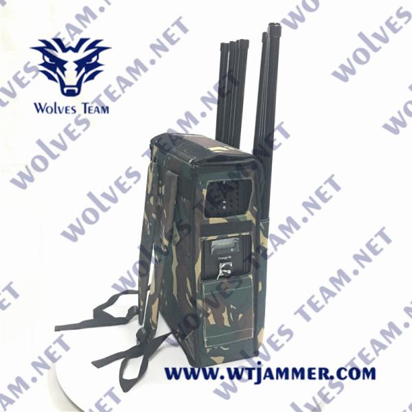 Buy cheap Military RF Backpack Signal Jammer GSM DCS PCS 3G 4G 90W from wholesalers