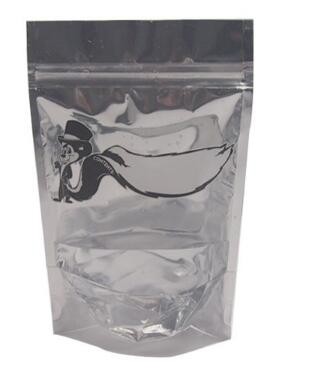 Custom printed aluminum foil tobacco leaf packaging bags with k