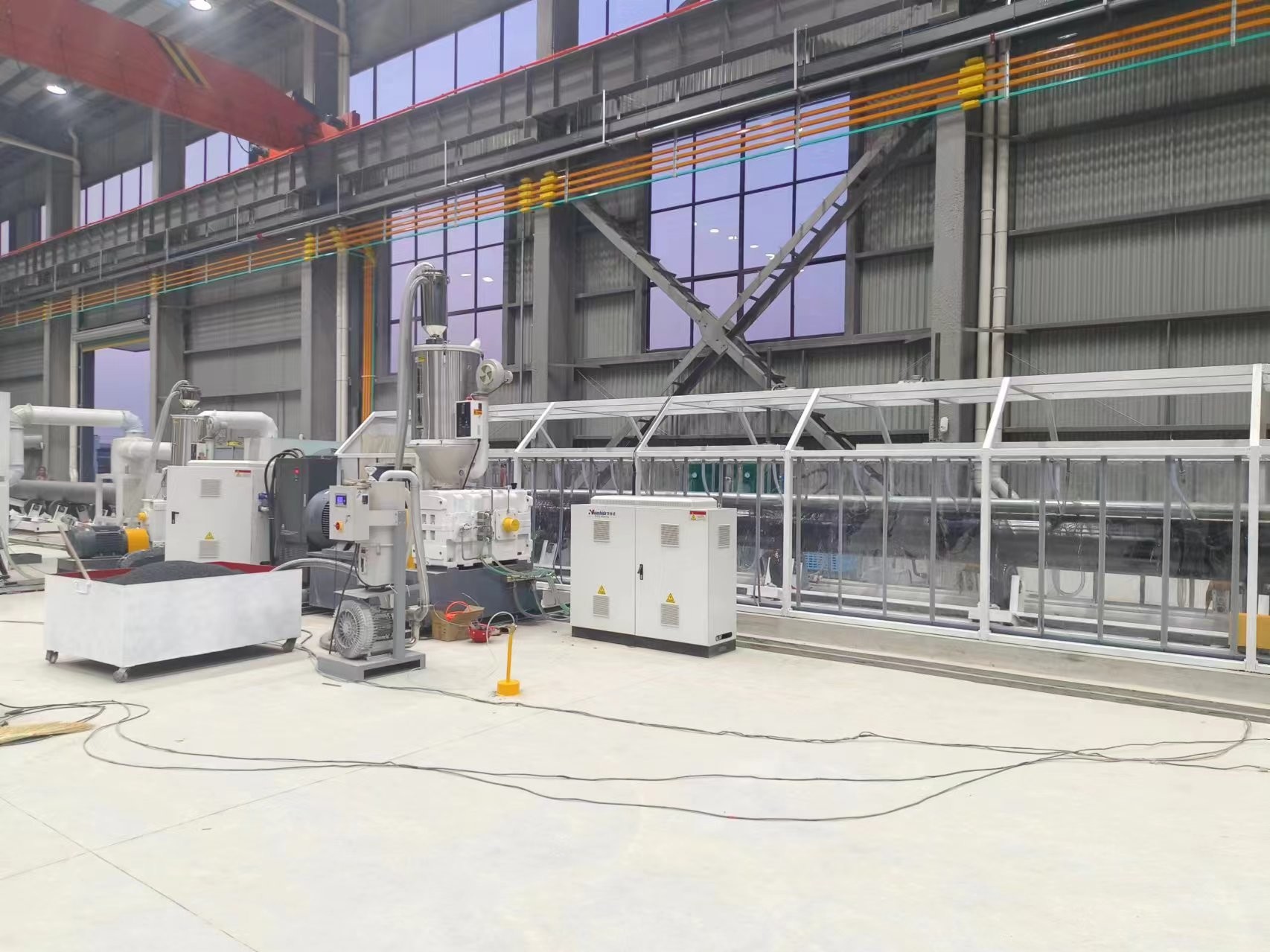 3lpe Steel Pipe Anti-Corrosion Fbe Coating Production Polyethylene Coating System