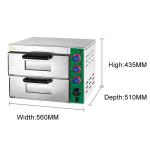 Electric Commercial Bakery Kitchen Equipment with Inner Size 400*400*150mm