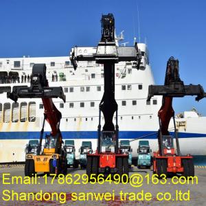 China 53 Inch Container Handling Forklift / Shipping Container Forklift Cummins USA Engine on sale