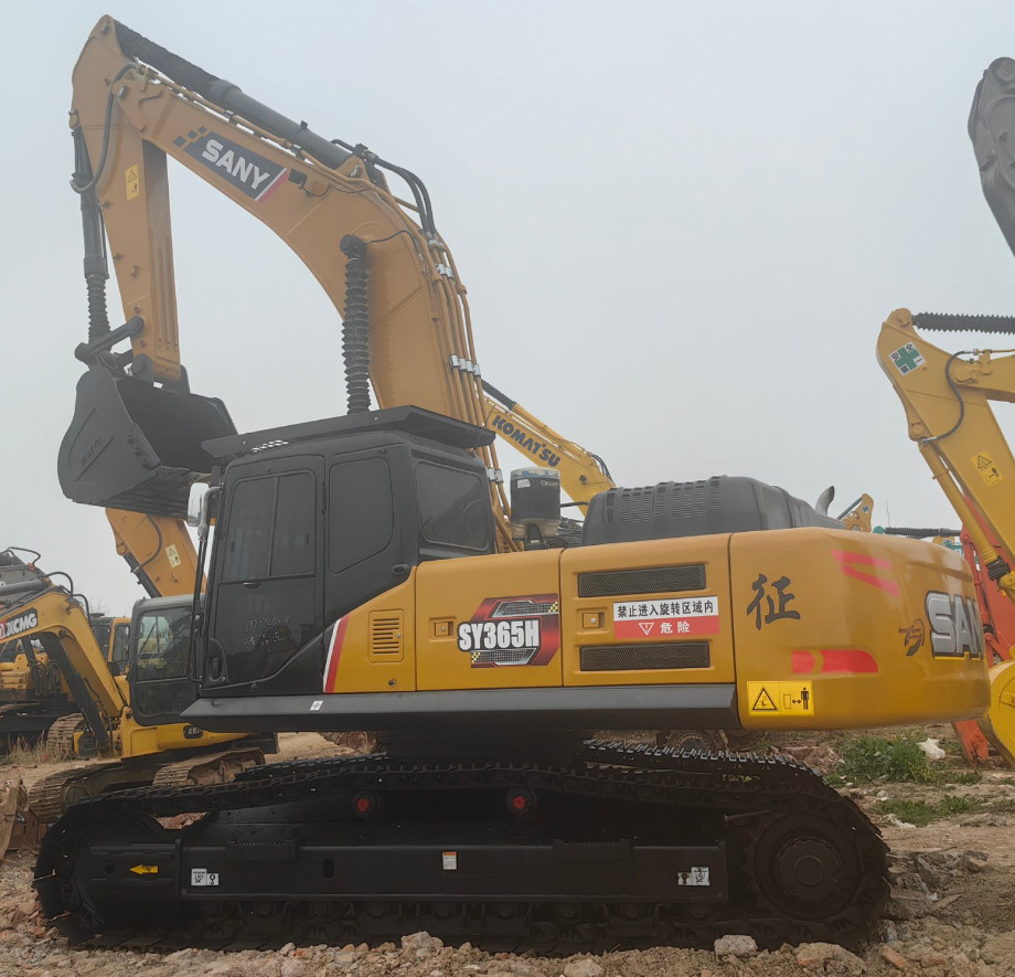 36 Ton Sany SY365 Used Original Excavator Large Mining Hydraulic Secondhand Digger