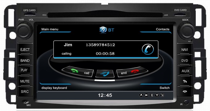 Ouchuangbo S100 Platform Auto DVD for GMC Yukon /Tahoe 2007-2012 Car Stereo Sat Nav Radio Bluetooth iPod TV OCB-021