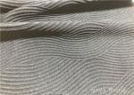 Good Shape Retention Athletic Knit Fabric , Grey Fabrics Used For Activewear