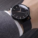 Sapphire Crystal Mens Stainless Steel Watches 3 Atm Water Proof Japanese Quartz