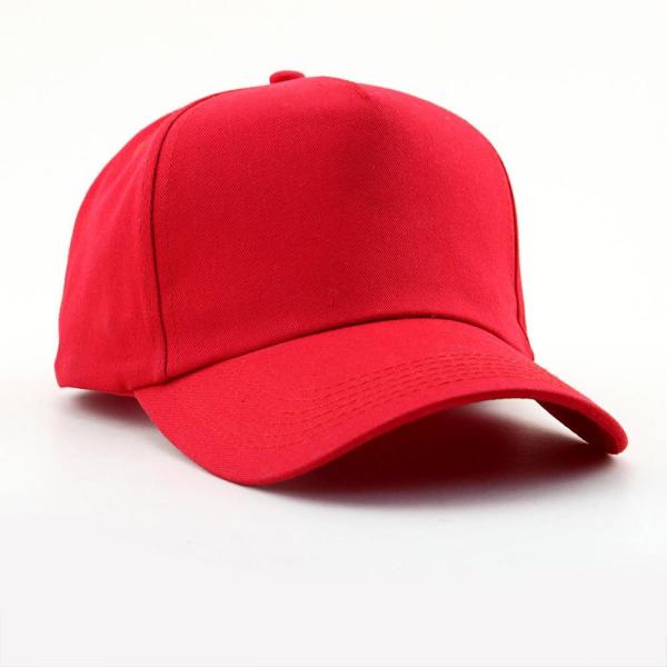 Buy cheap Woven Label Advertising Baseball Caps , 80g Lightweight red Sports Cap from wholesalers