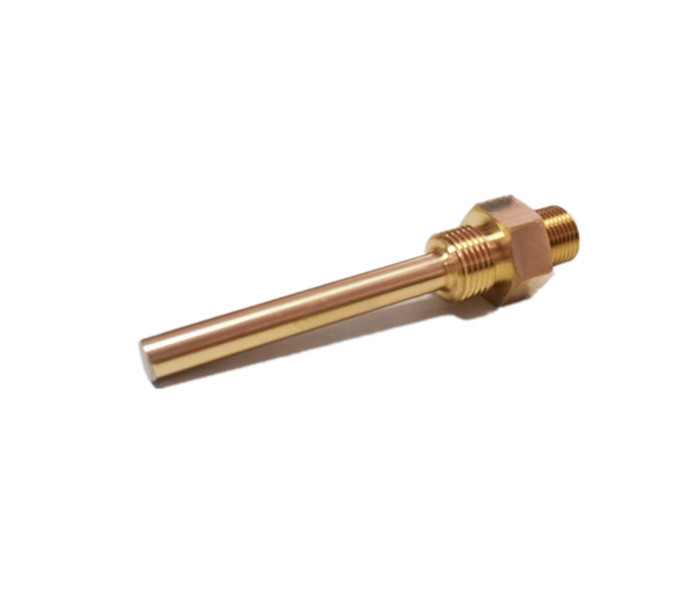 Lead Free Brass Divet Tube Used For Pressure Gage BSP Thread Brass Fittings