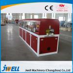 Jwell excellent antisepsis PE WPC extrusion line for outside decoration