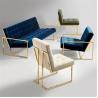 Buy cheap chair gold metal base mirror or brushed stainless steel table frames from wholesalers