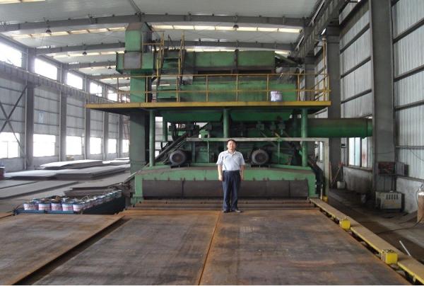 Buy cheap Steel pipes , square tube Heavy H-beam shot blasting equipment 5 - 60mm from wholesalers