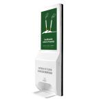 Buy cheap 21.5 1920*1080 Advertising Kiosk Hand Sanitizer Dispenser from wholesalers